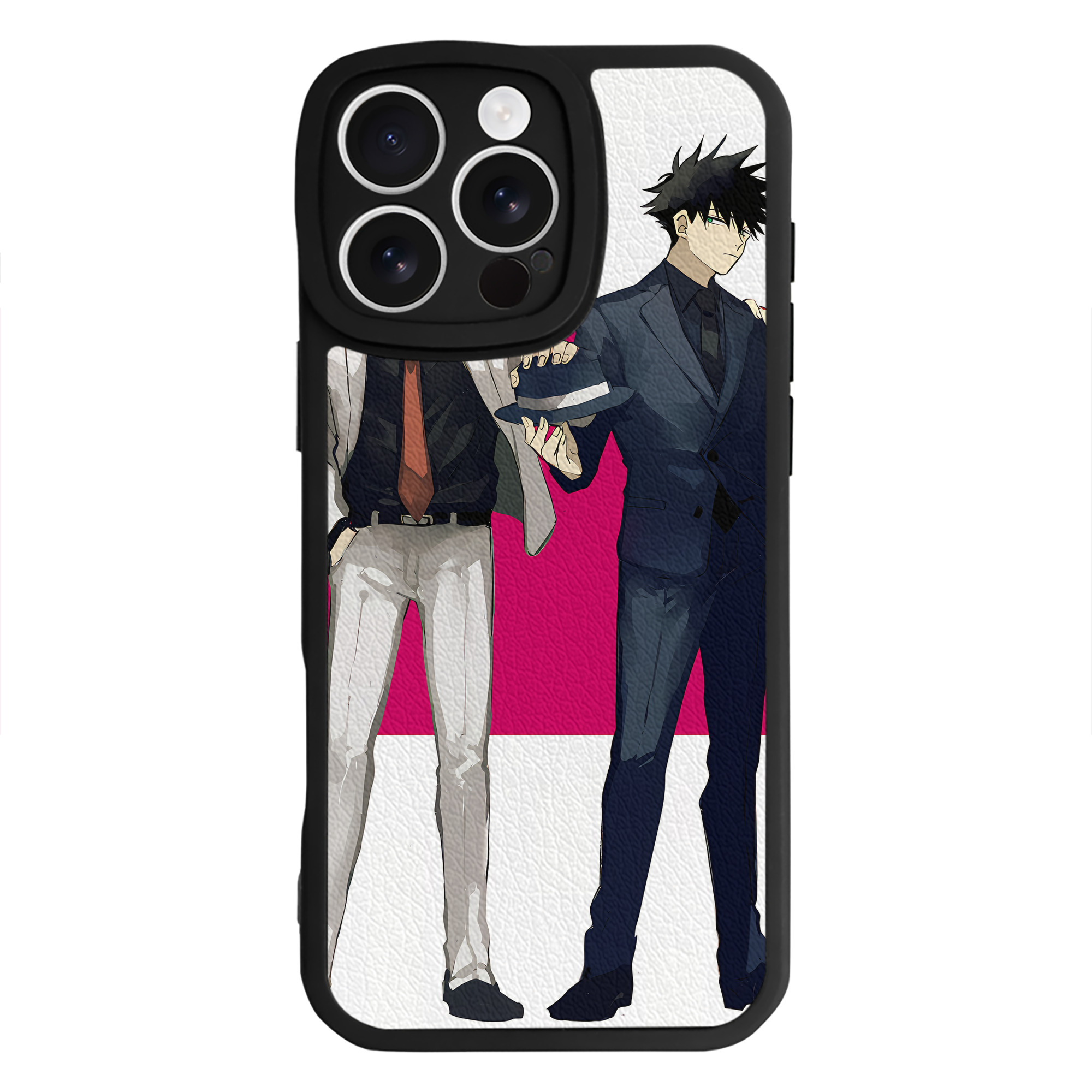 （画像用） SPY×FAMILY间谍家家酒 【iPhone 16シリーズ対応】シリコンスマホケース（レザー調） 材質：シリコン